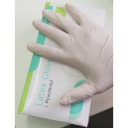 LUVAS EXAME LATEX COM PÓ SENSITIVE